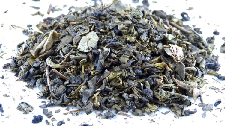 Herbata zielona gunpowder mięta