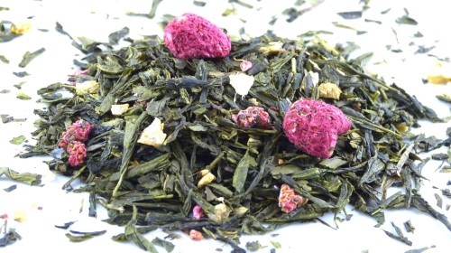 herbata zielona imbir-malina