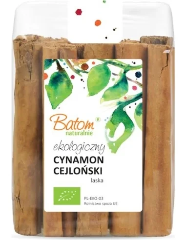 Cynamon cejloński laski BIO 50g BATOM