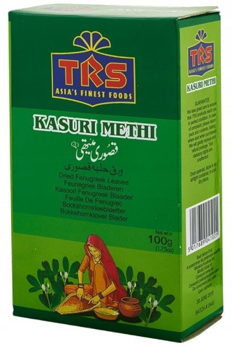 Suszone liście kozieradki (Fenugreek leaves) 100g TRS