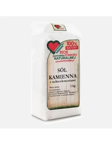 Sól kamienna kłodawska 1kg BJOS