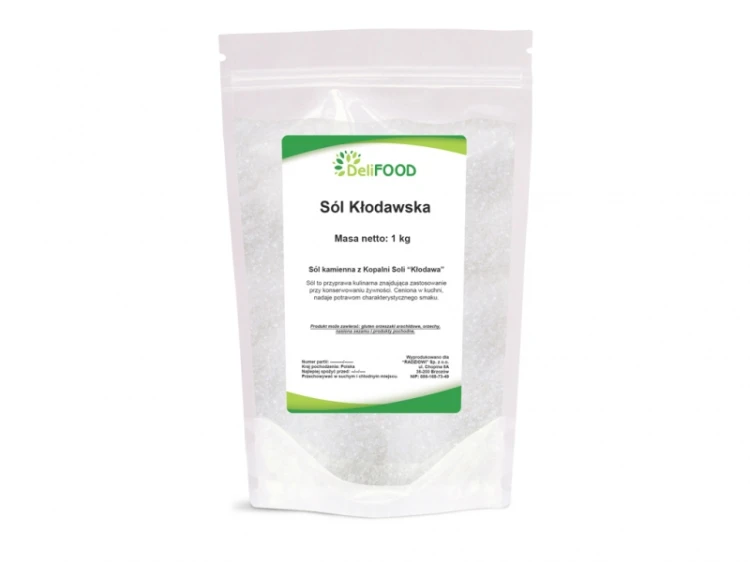 Sól kamienna kłodawska 1kg DeliFOOD