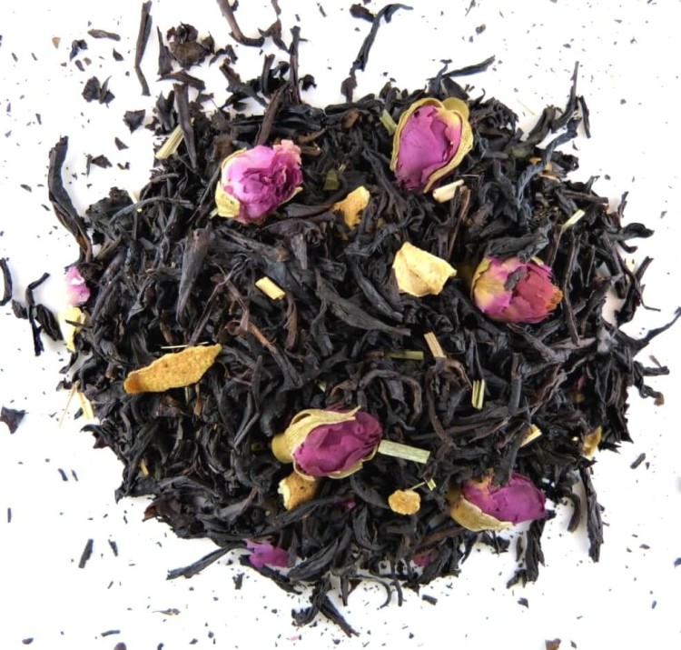 Herbata czarna Earl Grey Róża-Cytryna