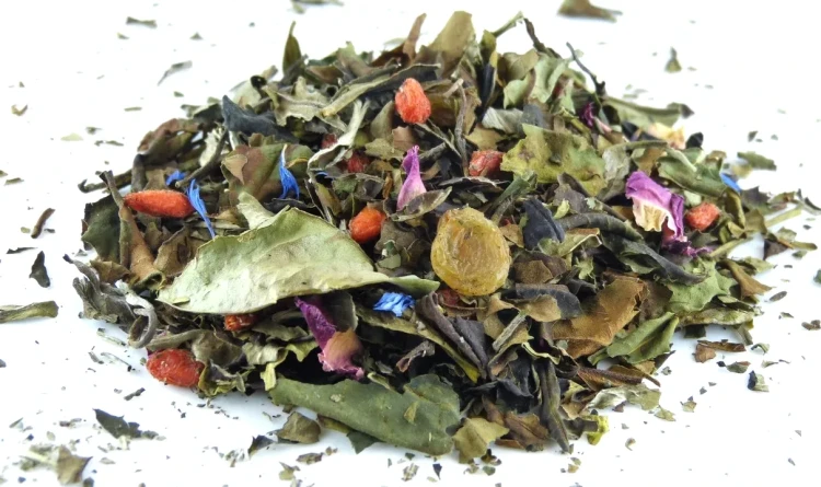 Herbata biała Pai Mu Tan Malinowe Goji