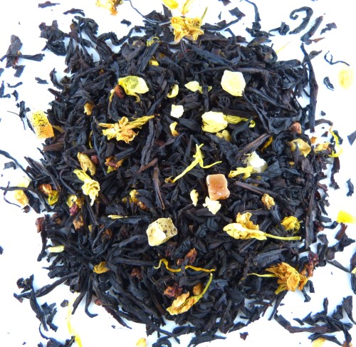 Herbata czarna Truskawki w śmietanie