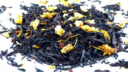 Herbata czarna Truskawki w śmietanie