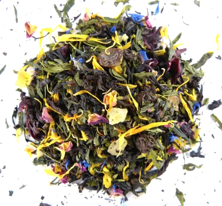 Herbata mieszana (czarna Assam i zielona Sencha) Bora Bora