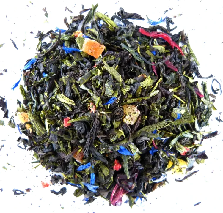 Herbata mieszana (czarna Assam i zielona Sencha) Lampa Alladyna
