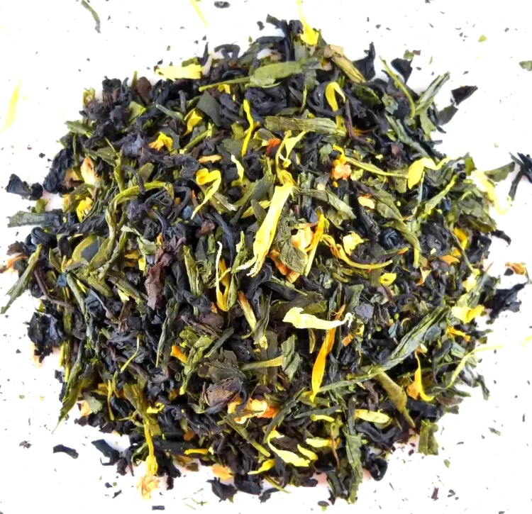 Herbata mieszana (czarna Assam i zielona Sencha) Sekret Mnichów