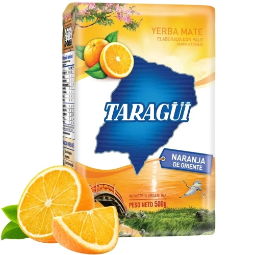 Yerba Mate Taragui Naranja de Oriente (Pomarańcza) 500g