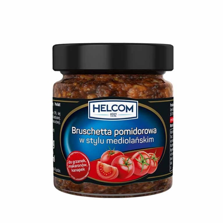 Bruschetta pomidorowa w stylu mediolańskim 195g Helcom