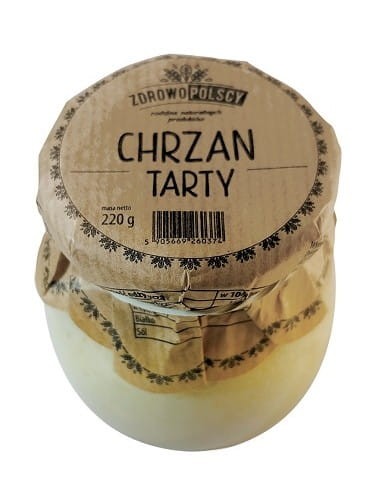 Chrzan tarty 220g Zdrowopolscy
