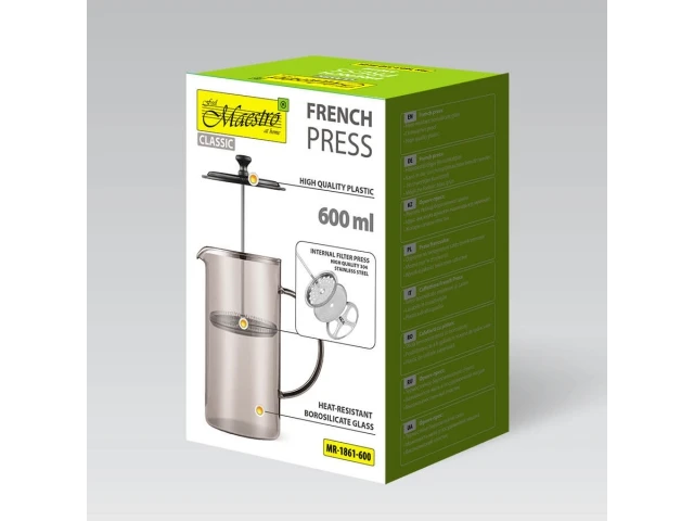 Opakowanie - Dzbanek French press 600ml MR1861-600 Maestro