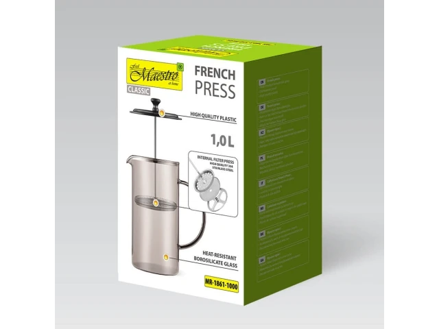 Opakowanie - Dzbanek French press 1000ml MR1861-1000 Maestro