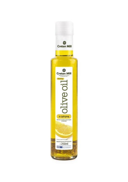Oliwa Extra Virgin z cytryną 250ml Cretan Mill