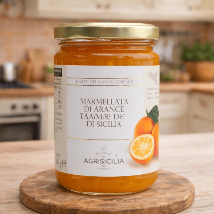 Sycylijska Konfitura z Gorzkich Pomarańczy 360g