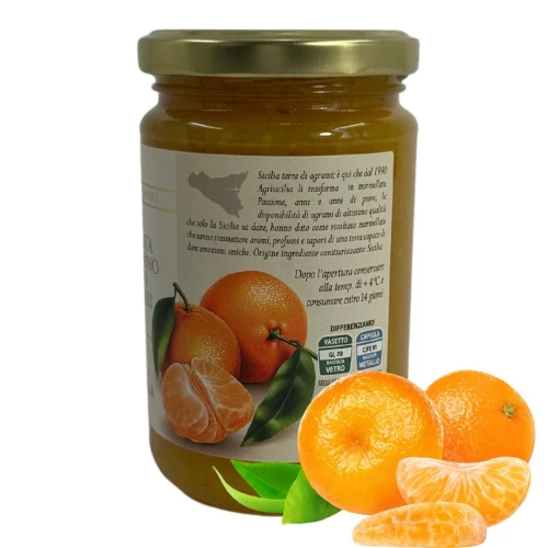Sycylijska Konfitura z Mandarynek 360g AGRISICILIA