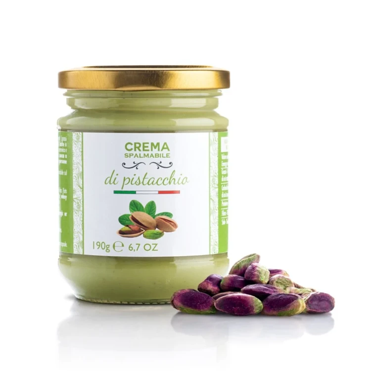 Krem pistacjowy 40% Bronte-Sycylia 190g BRONTEDOLCI