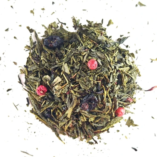Herbata zielona sencha Porzeczkowy Sorbet