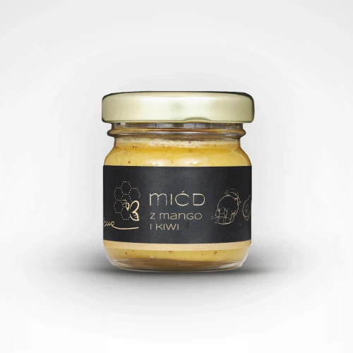 Miód kremowany mango i kiwi 40g BONA