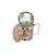 Kubek porcelanowy z metalowym zaparzaczem i pokrywką 450ml HERON