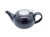 Dzbanek ceramiczny z zaparzaczem - grafit/połysk 750ml