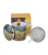 Porcelanowy kubek z metalowym zaparzaczem i pokrywką 450ml MODERN SUNFLOWER FIELD