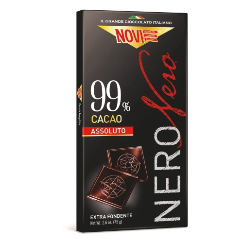 Włoska Czekolada Gorzka 99% Kakao 75g