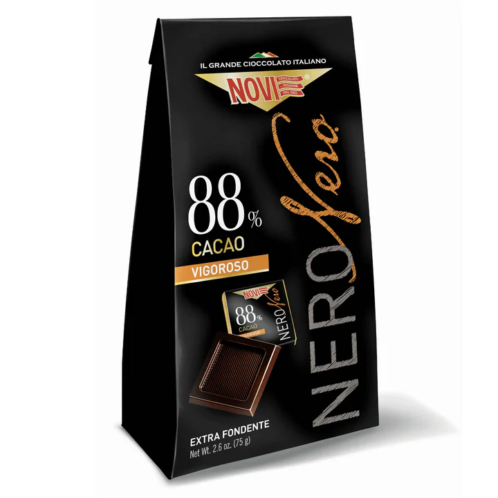 Włoskie Mini Czekoladki Gorzka Czekolada 88% Cacao 140g NOVI