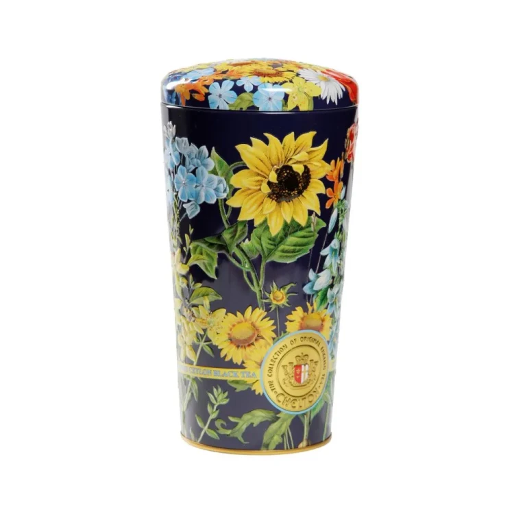 Herbata czarna cejlońska liściasta, smakowa - Puszka Vase Of Field Flowers – 150g Chelton