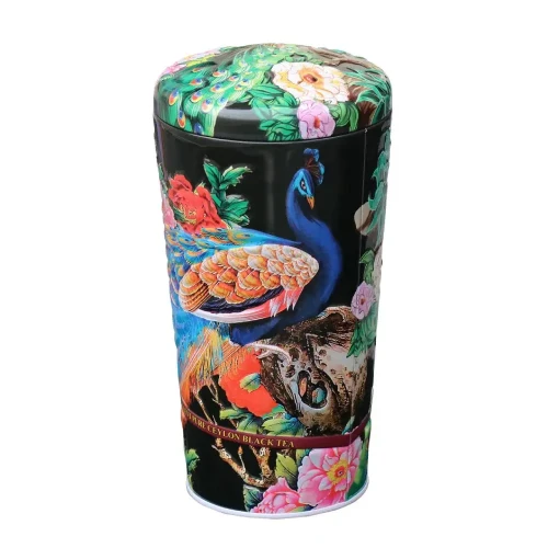 Cejlońska herbata czarna i zielona liściasta, smakowa - Puszka Vase Of 1001 Nights – 150g Chelton