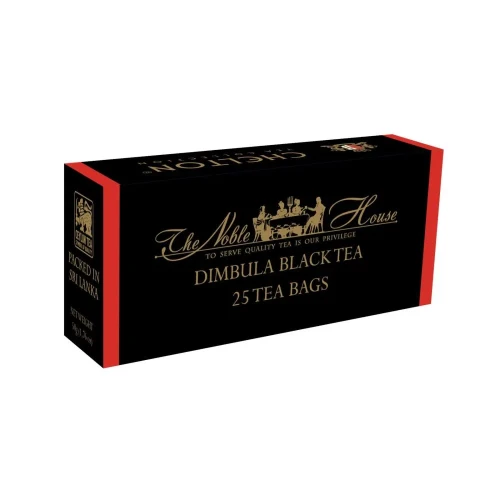 Herbata czarna cejlońska Dimbula w saszetkach - 25x2g Chelton The Noble House