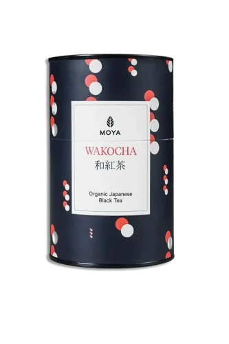 Japońska Herbata czarna WAKOCHA BIO 60g Moya w puszcze
