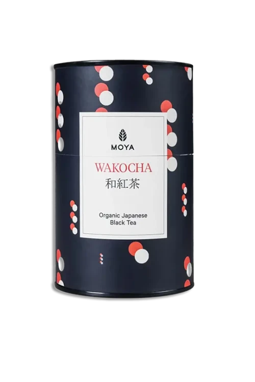 Japońska Herbata czarna WAKOCHA BIO 60g Moya w puszcze