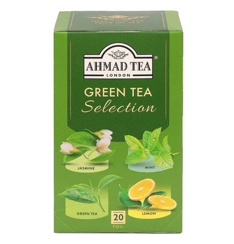 Kolekcja 4 zielonych herbat (Green Tea Selection ) 20x2g