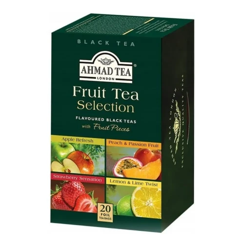 Kolekcja 4 czarnych herbat (Fruit Tea Selection) 20x2g