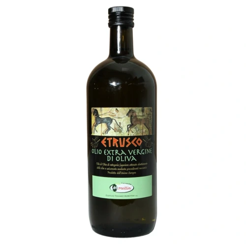 Oliwa extra vergine Etrusco 1000ml Morettini – Olio Extra Vergine di Oliva Toscana