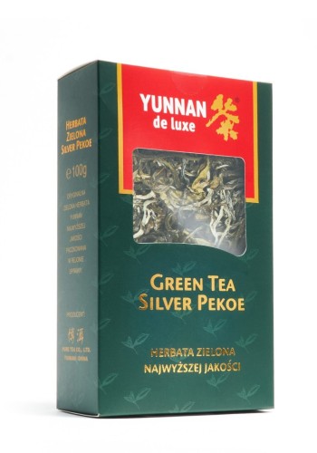 Herbata zielona Silver Pekoe 100g YUNNAN de Luxe LG-101