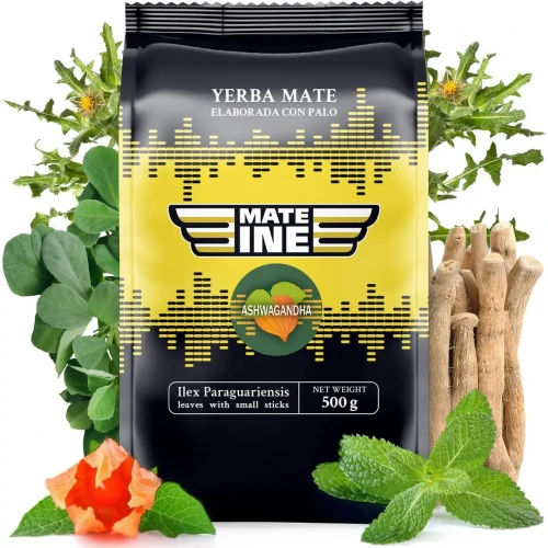 Yerba Mate Mateine Ashwagandha 500g
