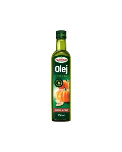 Olej z pestek dyni tłoczony na zimno 250ml Targroch