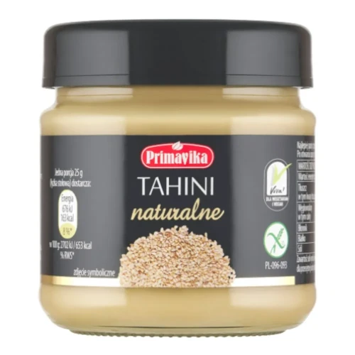 Pasta sezamowa Tahini (Tahina) 185g Primavika