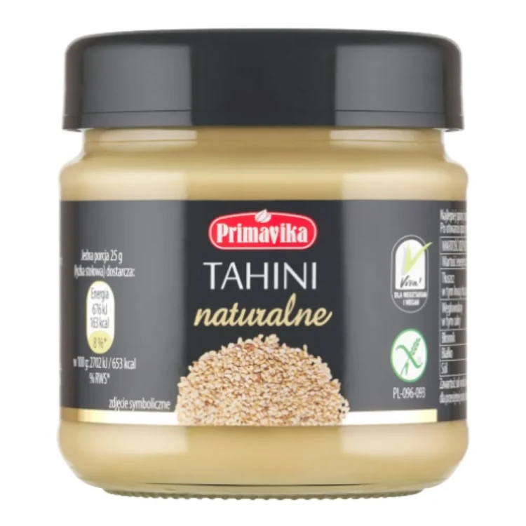 Pasta sezamowa Tahini (Tahina) 185g Primavika