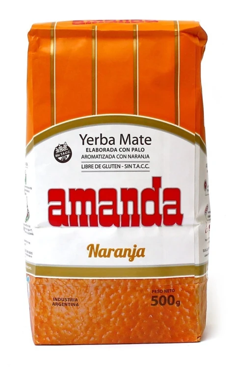 Yerba Mate Amanda Naranja 500g