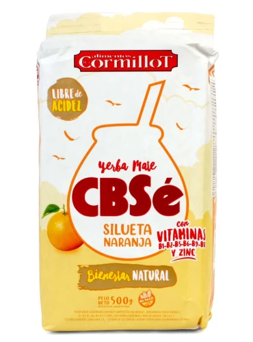 Yerba Mate CBS Silueta Naranja 500g