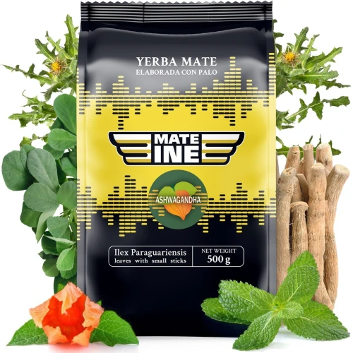Yerba Mate Mateine Ashwagandha 500g