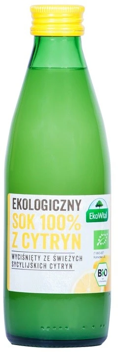 Sok z cytryn sycylijskich BIO 250ml EKOWITAL