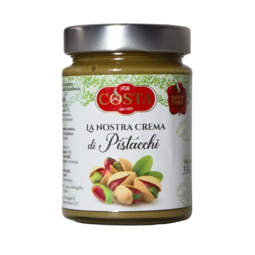 Włoski Krem Pistacjowy 35% 330g COSTA DOLCI