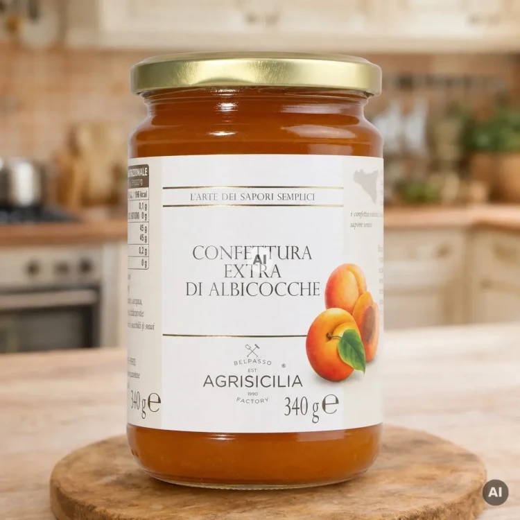 Sycylijska Konfitura z Moreli 340g AGRISICILIA