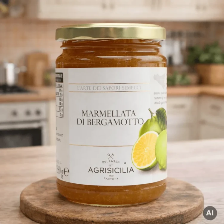 Sycylijska Konfitura z Bergamotki 360g AGRISICILIA