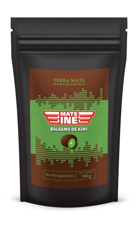 Yerba Mate Mateine Bálsamo de Kiwi 500g
